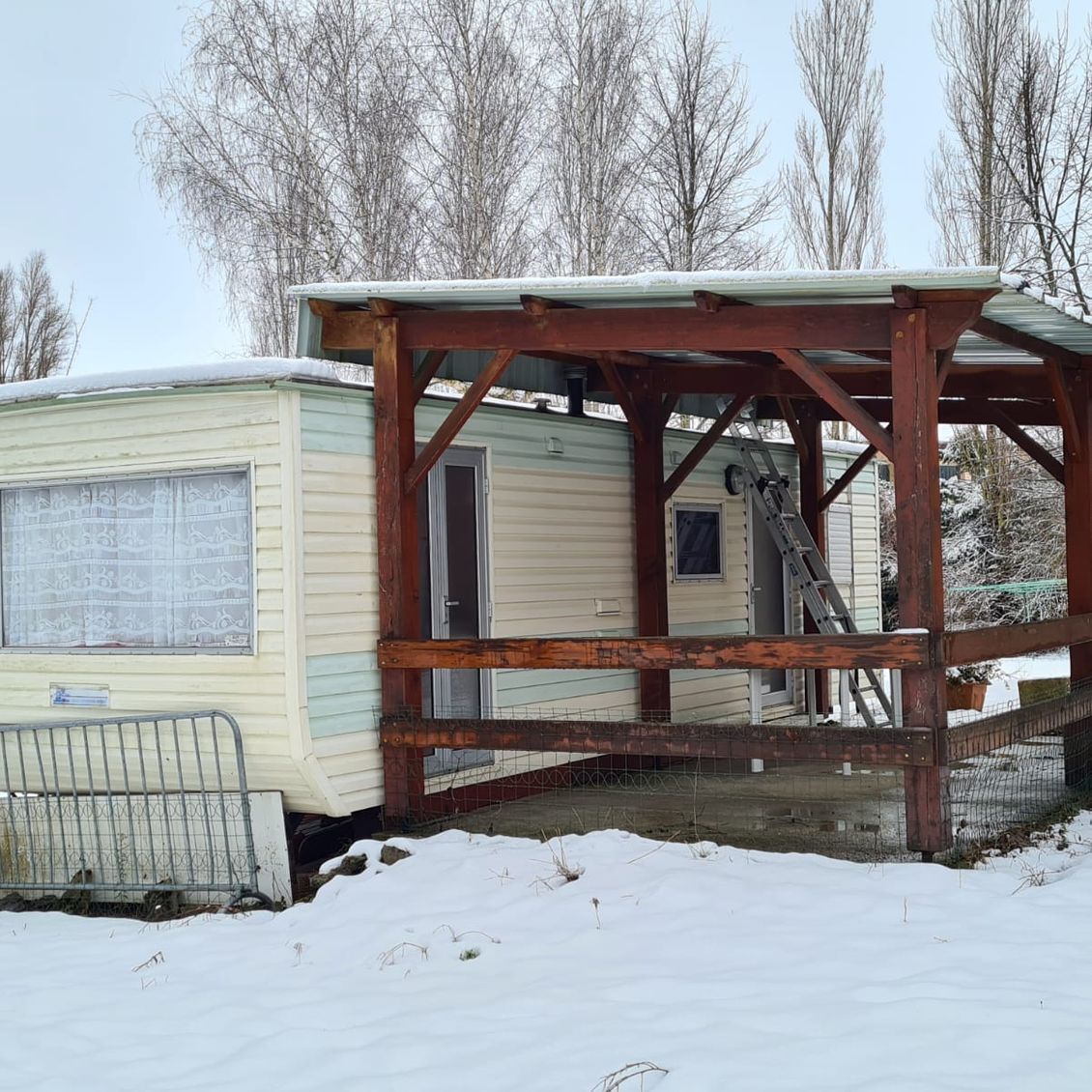 Mobil home hiver